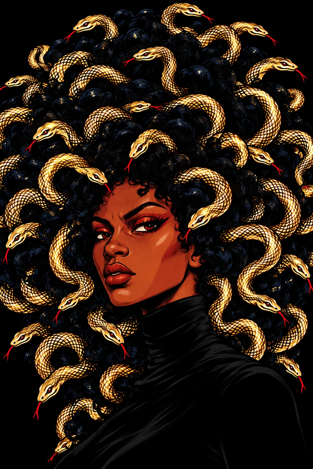 the serpent wears the crown